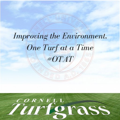 The official Cornell Turfgrass twitter account! Improving the environment, One Turf At a Time #OTAT #SportsTurf #GolfTurf #Sustainability