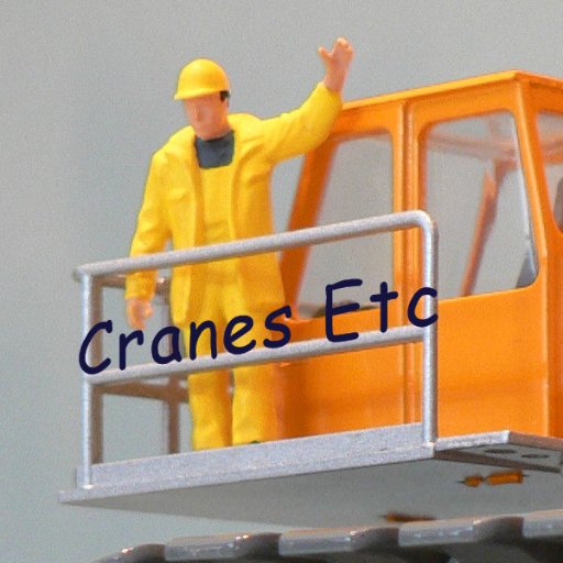 Cranes Etc:  Scale model reviews of construction, mining and haulage models.