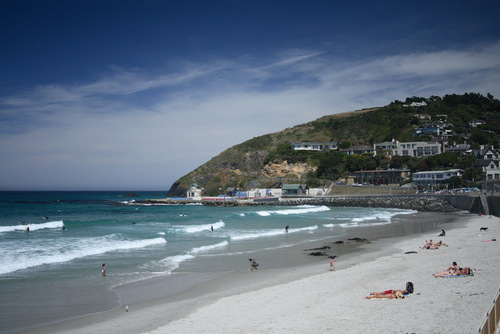 Diverse family friendly beachfront accommodation St Clair Dunedin, NZ.