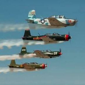 #warbirds #formationflying #airshow #missingman #cj6 #yak52 #t28 #yak50 #t34 #nanchang #aircraft