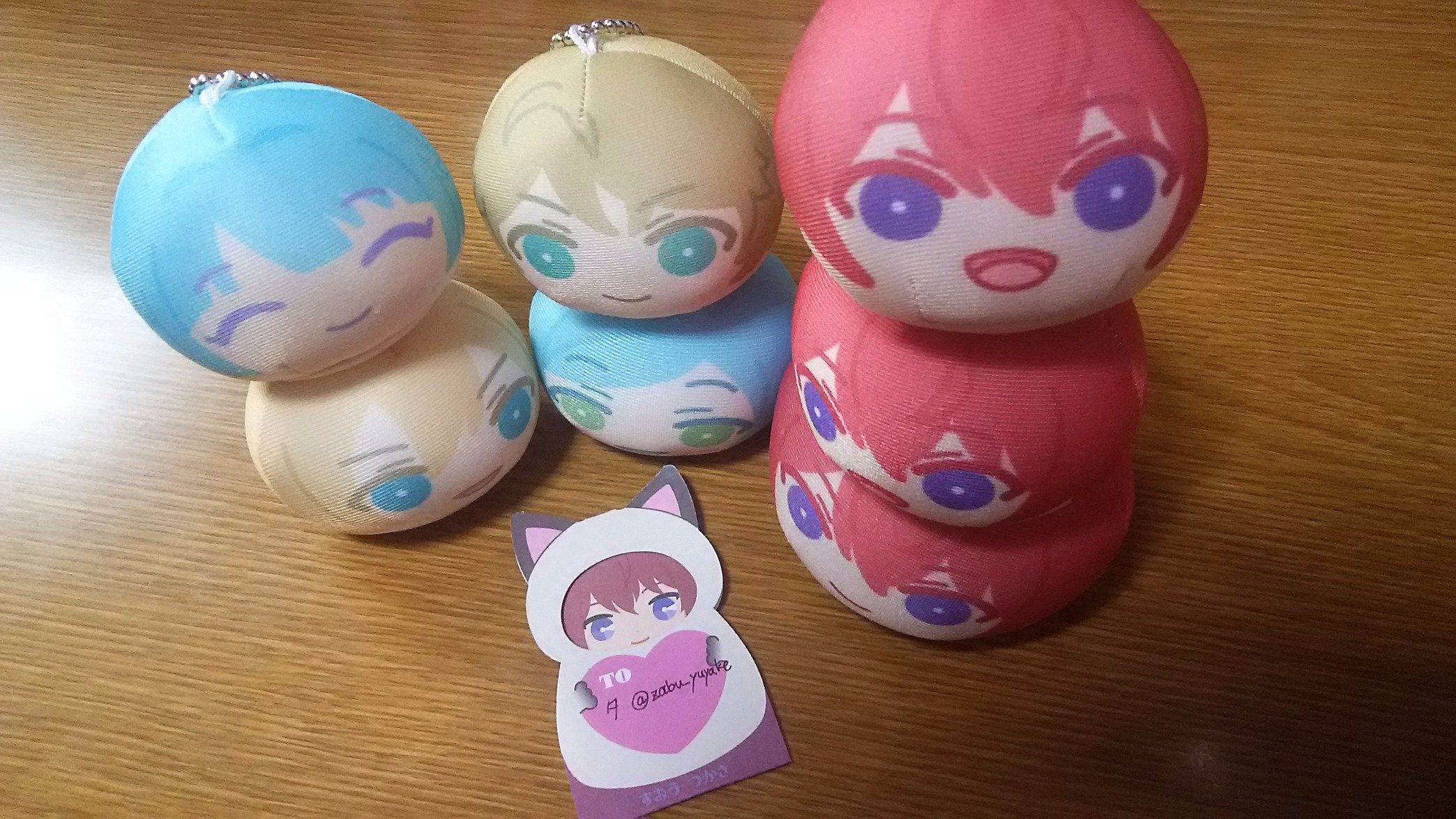 zabu_goods's profile picture. 25↑社会人。■夕(本垢 @zabu_yuyake)のグッズ取引用アカウントです。ここ数年は時々現れるくらい。■主にあんスタ、スタミュ、刀剣乱舞など。■詳細はツイフィに記載しておりますが、長文の為、お目通し頂くかはお任せします。参考までにどうぞ。