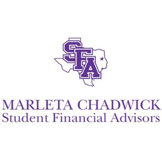 The Marleta Chadwick Student Financial Advisors are a free resource dedicated to promoting financial literacy to SFA and the East Texas Community.