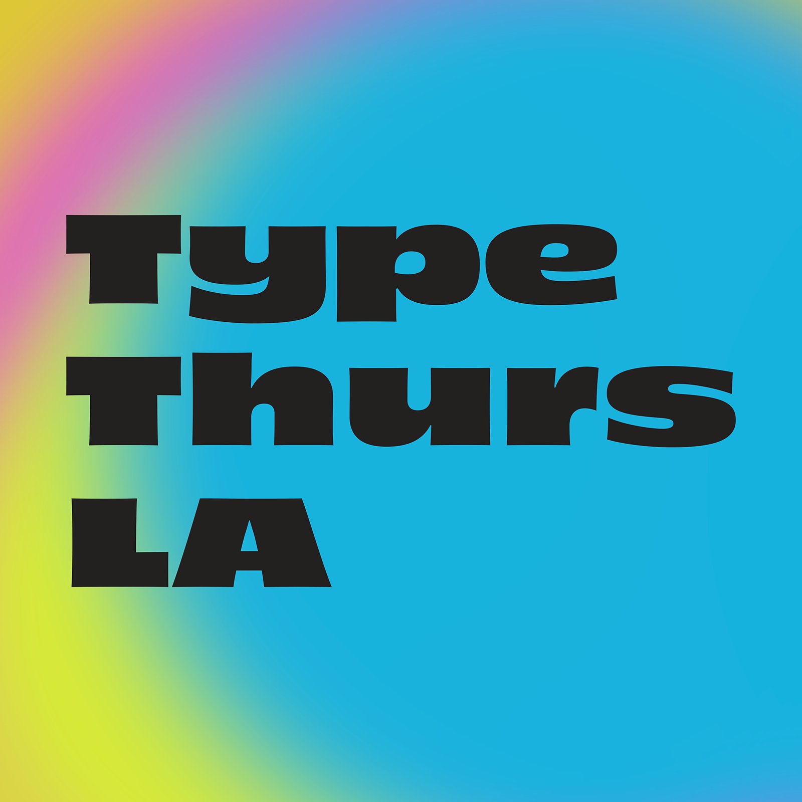 Type crit + drinks + fun = a monthly meetup for people who love letterforms in Los Angeles. Next Meeting: February 23, 3023