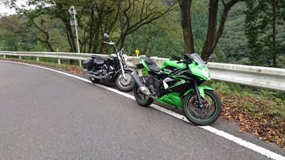 🔰Ninja250SL乗り/バイク仲間/ツーリング仲間募集中！いとんな人とツーリングに行きたいです。
無言フォローすいません。
～我が人生にバイクあり～