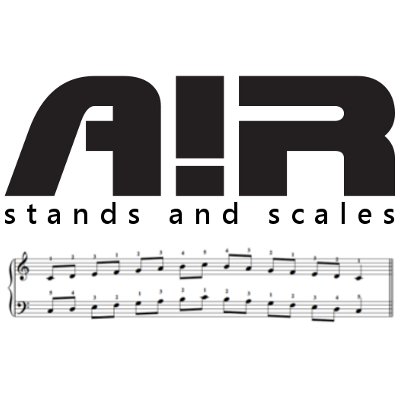 AIRstand: enables musicians to transport, store, display & protect their instrument. AIRscales: practise your scales to backtracks. Practise without the grudge!