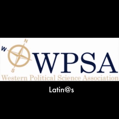 Twitter for the @theWPSA Committee on the Status of Latinas/os in the Profession