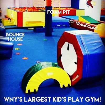 WNY's best children's gym, music, art, montessori, dance, open play, ninja nights, camps, and birthday parties for children ages and 4 months thru 12 years old.