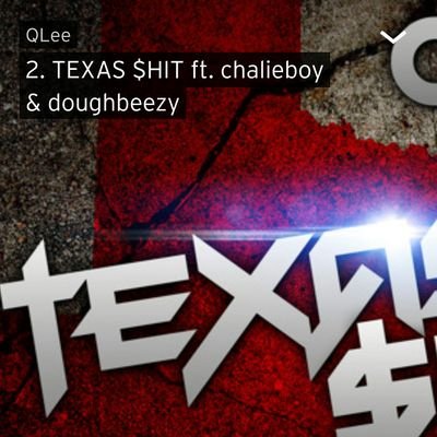 Listen to 2. TEXAS $HIT ft. chalieboy & doughbeezy by QLee #np on #SoundCloud
https://t.co/HPuPWMwlZ8