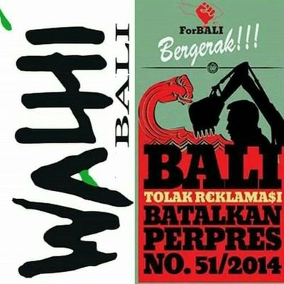 Wahana Lingkungan Hidup Indonesia (WALHI) Daerah Bali: Organisasi lingkungan hidup, bagian dari WALHI Nasional #LawanKriminalisasiAktivisForBALI