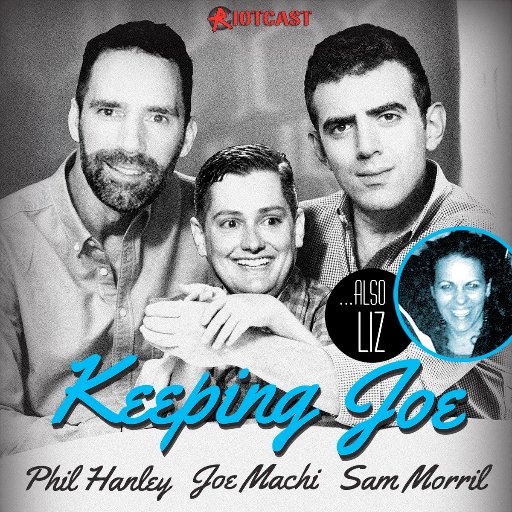 KeepingJoe's profile picture. New podcast w/ @sammorril @philmhanley & the incorrigible @joemachi ..Also Liz  @nyccomedycellar Subscribe: https://t.co/kzt9ZPtDDy
Music by: @colinsmithmusic