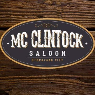 You won’t find a hitching post outside and there are no swinging doors, but you’ll discover McClintock’s Saloon, A Chop House in Stockyard City!