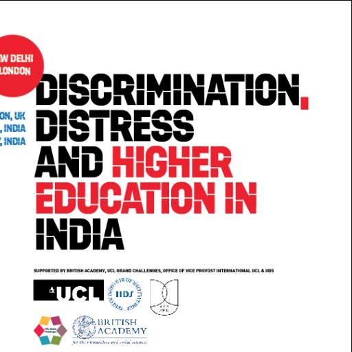This innovative and pioneering networking project has been initiated by University College London, JNU & IIDS to address caste distress in higher education.