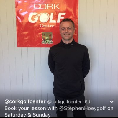 StephenHoeygolf's profile picture. PGA Golf Professional Cork Golf Centre-Ballincollig and Killarney Golf and Fishing Club.