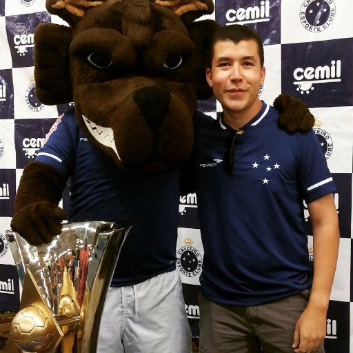 27 anos, @cruzeiro, Administrador, e estudante de Ciências Econômicas