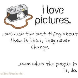 I am a photographer and I love capturing moments in time that will be priceless memories down the road. =)