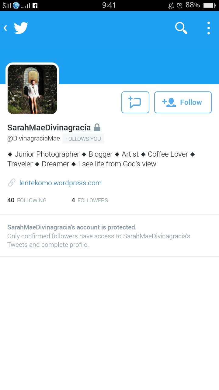 Someone's trying to use my Identity ⇨ @DivinagraciaMae. Too sad, I'm no longer active here.A friend of mine,informed me about this.