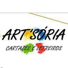 Art'Sória é uma empresa que oferece serviços de cartazes promocionais, faixas publicitárias e letreiros em paredes para as divulgações de trabalhos e empresas.
