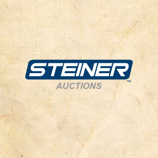 The official Twitter of @steinersports Auctions. Thousands of autographs and collectibles available for bidding daily. Weekly Auctions end every Sunday!