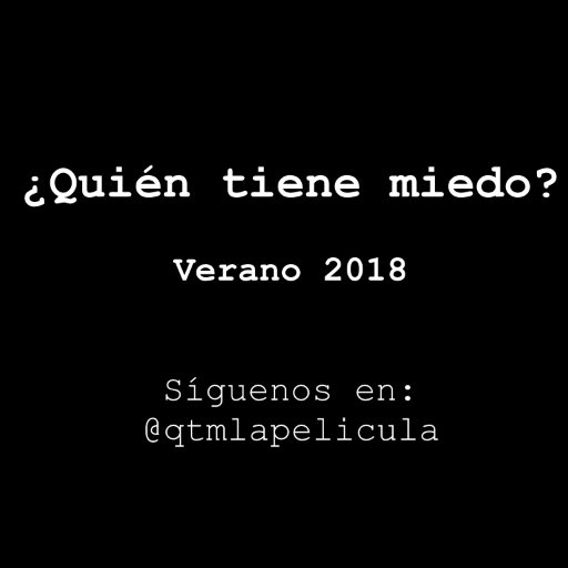 ¿Quién tiene miedo? es un proyecto cinematográfico dirigido por el joven director @adrialorca junto a un gran equipo de Barcelona y alrededores.