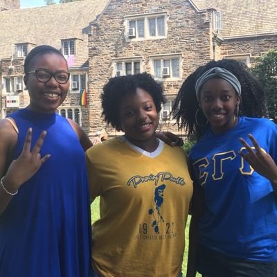 Oh So Fly Omicron Nu Chapter of Sigma Gamma Rho Sorority, Inc. at Duke University. Sisterhood, Scholarship, and Greater Service, Greater Progress. EE-YIP!