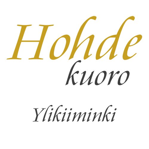 Hohde-kuoro on sekakuoro Ylikiimingistä Oulusta. ~ Hohde Choir is a SATB choir from Ylikiiminki in Oulu, Finland.