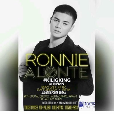 Supporting Hastag Ronnie Alonte since 2016!