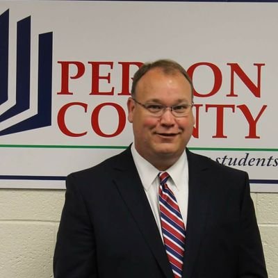 Superintendent of Person County Schools.        

God places the best things in life on the other side of fear.  Tweets are my own, retweets not endorsements