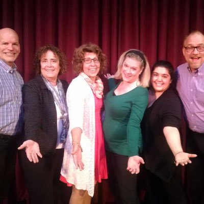 This lovely group of jokers is made up of: Annamarie, Bob, Carolyn, Nancy, & Rich.