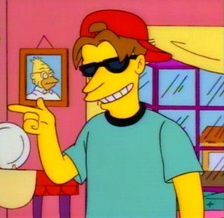 Celebrating The Simpsons characters too good for a second appearance. See also @MiseEnSimpsons