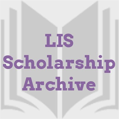 An open archive for LIS & allied fields to deposit their scholarship, get feedback, and make their work OA!