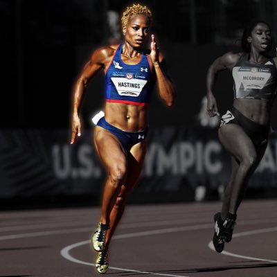 Natasha Hastings athlete profile head shot