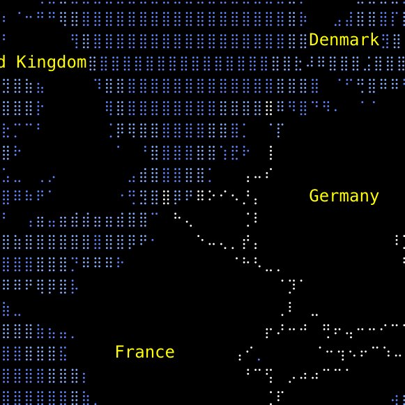 A JavaScript based Vector Tile to Braille & ASCII Map Renderer for your console - install locally or just telnet https://t.co/N58DLRphKw