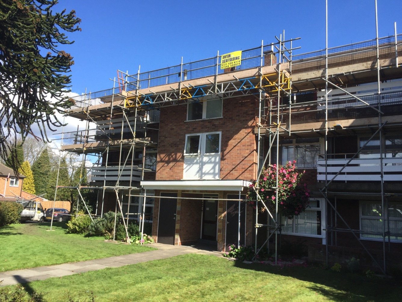 For domestic or commercial scaffolding requirements in #Birmingham please contact Anton Scaffolding on 07540 590 929 or 0121 4398276