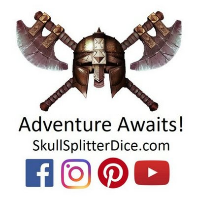 Skullsplitter is the premier RPG gaming and dice company in the US. We provide quality dice, awesome designs and amazing through our online store.