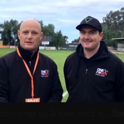 Join Kyle Power & Jason Welsh every Friday Night LIVE from 5pm on 98.5 ONEFM as the boys talk all things Goulburn Valley Football.