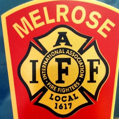 Official twitter account of IAFF local 1617 Melrose Firefighters.  Tweets and retweets do not necessarily reflect the views of the City of Melrose.