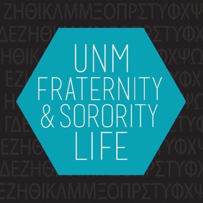 This is your source for the latest updates about Greek Life at UNM! IG: unmgreeks