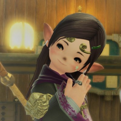 Raramin 新髪型可愛い ポニテ忍者っぽくなったー Ff14