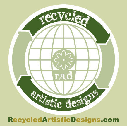 RecycledDesign's profile picture. Reusable materials created into fashionable wear and decor.