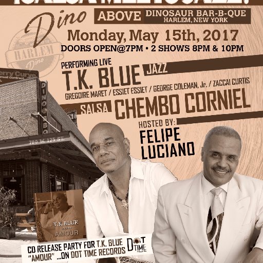 Latin beat blended with Afro-Caribbean and Jazz. LIVE @ Dinosaur Bar-B-Que Harlem. https://t.co/6YYL0XlghE