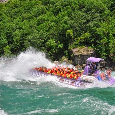 Class 5 rapids. 1500 horsepower. 360 degree turns. Come get soaked on an exhilarating #jetboat adventure in #Niagara! 1-888-438-4444