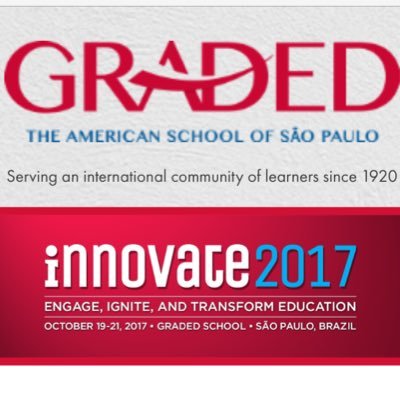 October 19-21, 2017 at Graded School in São Paulo, Brazil