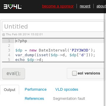 3v4l.org: php shell