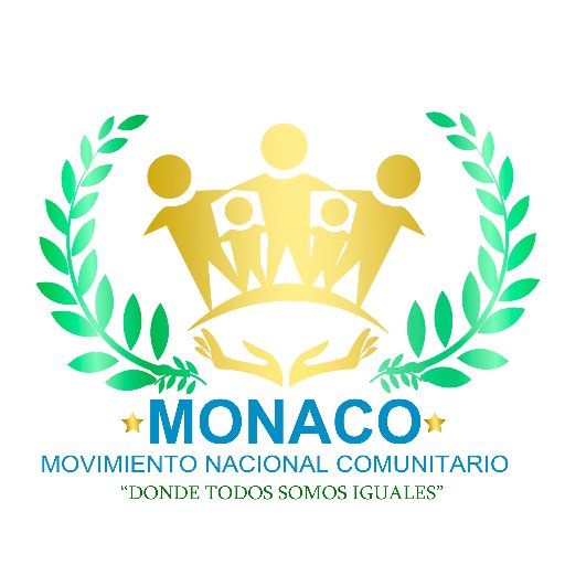 monacord2017's profile picture. El Movimiento Nacional Comunitario MONACO, tiene como visión, consolidar proyectos educativos y sociales que garanticen el desarrollo y crecimiento DEL PAIS.