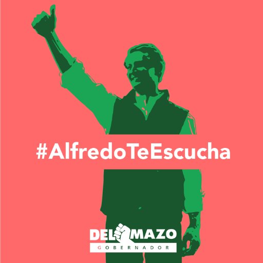 #AlfredoTeEscucha es tu oportunidad de hablarle directamente a tu candidato a gobernador del #Edoméx y de manera interactiva.