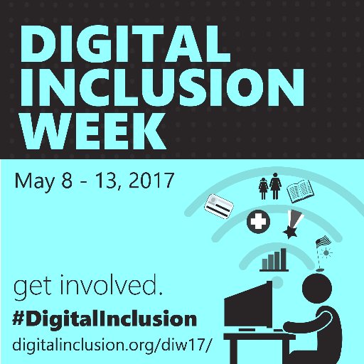 Celebrate Digital Inclusion Week, May 8-13! The week is an opportunity to raise awareness about digital inequities and nationwide efforts to close those gaps.