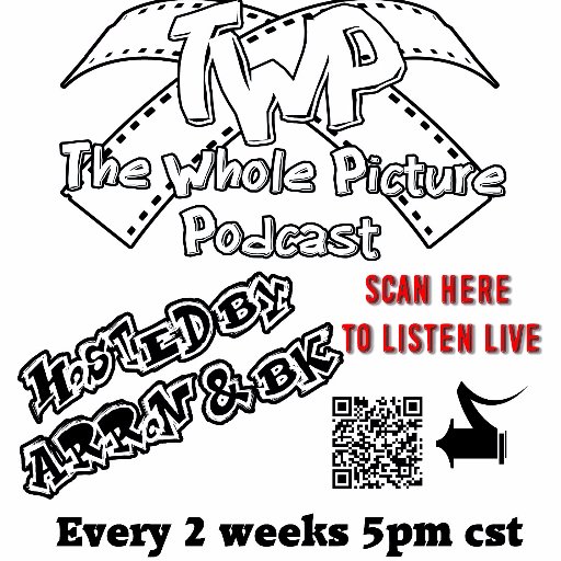 The Whole Picture Podcast is more of a radio type feel about movies and TV Listen live at https://t.co/sETnIZvkju