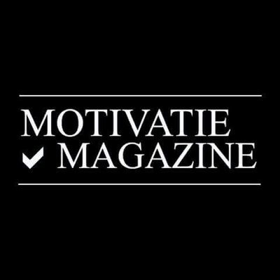 Motivatie Magazine is ook te vinden op Instagram en Facebook. Dagelijks nieuwe content, motivatie voor het behalen van jouw dromen en doelen 🔥
