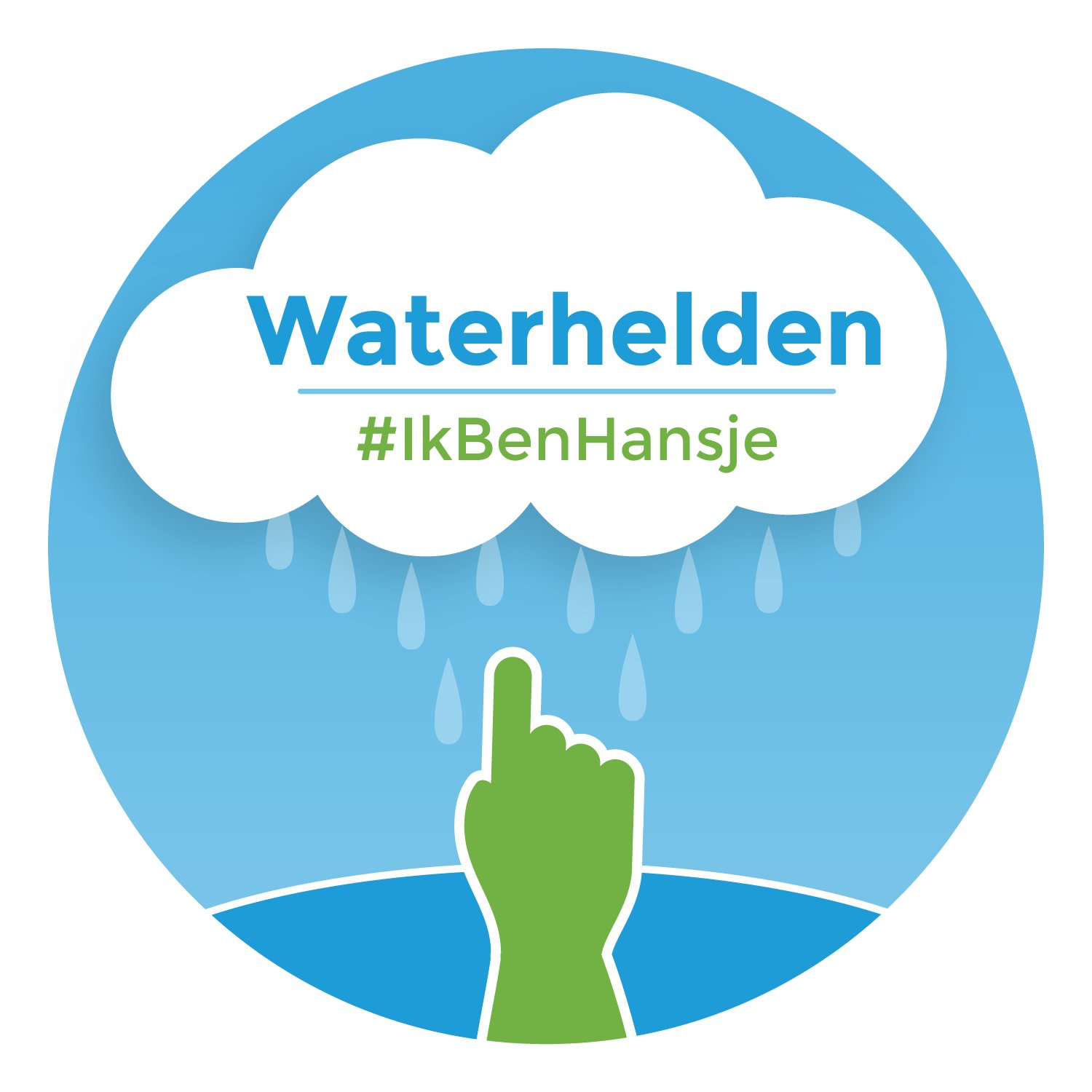 Hansje Brinker dichtte een gaatje in de dijk met zijn vinger. Nu zijn vooral hoosbuien een probleem. Wat is jouw oplossing? Deel hem met #IkBenHansje!