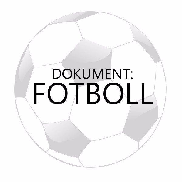 Dokument: Fotboll fokuserar på en händelse/person/ fenomen i varje avsnitt. Avsnitten kommer vara olika långa, ha olika uppbyggnad och utkomma varannan vecka.